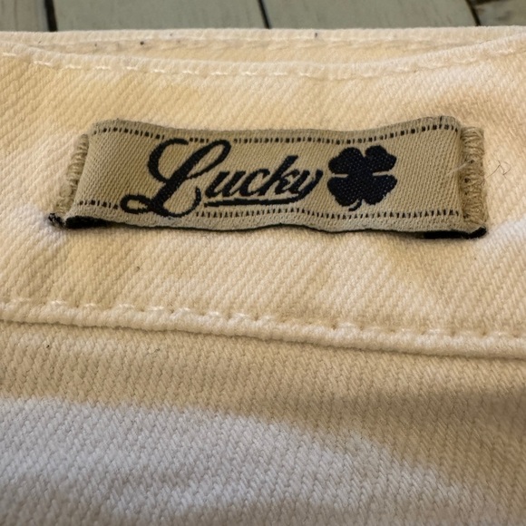 LUCKY BRAND 🍀| white crop denim jeans | Sz 8(29) - Picture 7 of 7